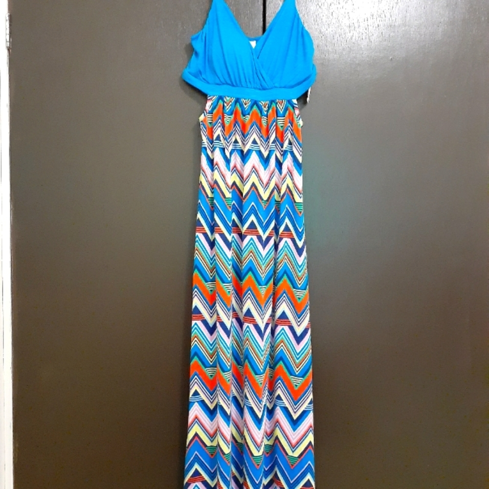 Maxi Dress, M, Multi-colored